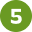 5 five circle lime